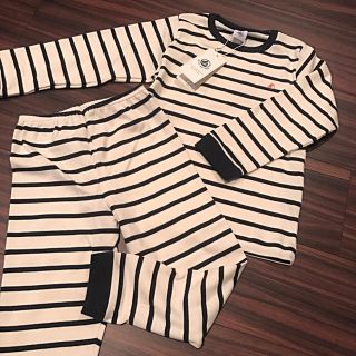 プチバトー(PETIT BATEAU)のプチバトー 18SS マリニエール長袖パジャマ 3ans 新品(パジャマ)