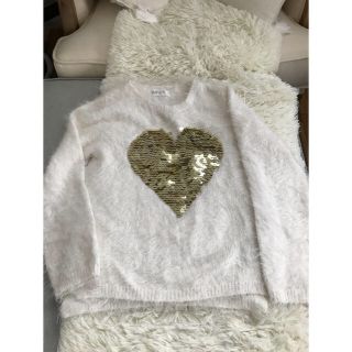 エイチアンドエム(H&M)の⭐️ハートニット(ニット)