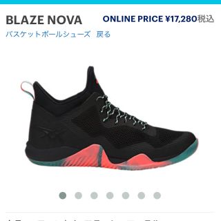 アシックス(asics)の【リュウ9222様専用】asics バッシュBLAZE NOVA(バスケットボール)