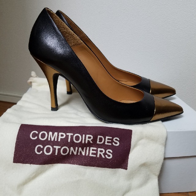 Comptoir des cotonniers(コントワーデコトニエ)の【美品】コントワー・デ・コテニエ　パンプス レディースの靴/シューズ(ハイヒール/パンプス)の商品写真