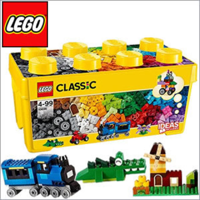 LEGO 黄色のアイデアボックス(プラス) 「レゴ クラシック」 10696 | フリマアプリ ラクマ