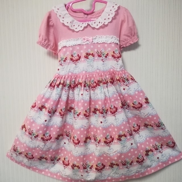Shirley Temple - シャーリーテンプル パフェワンピース 120の通販 by ... シャーリーテンプル パフェ120
