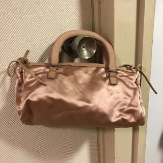プラダ(PRADA)の最終値下。プラダ ハンドバッグ ギャザー リボン(ハンドバッグ)