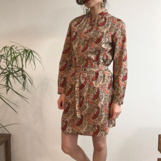 A.P.C - ふ様専用 A.P.C アーペーセー ペイズリー柄 シャツワンピース ...