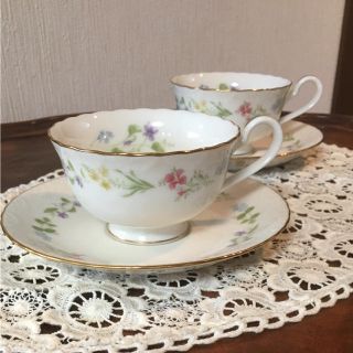 ♥値下げ♥希少品　ノリタケコンテンポラリーカップ＆ソーサー２客