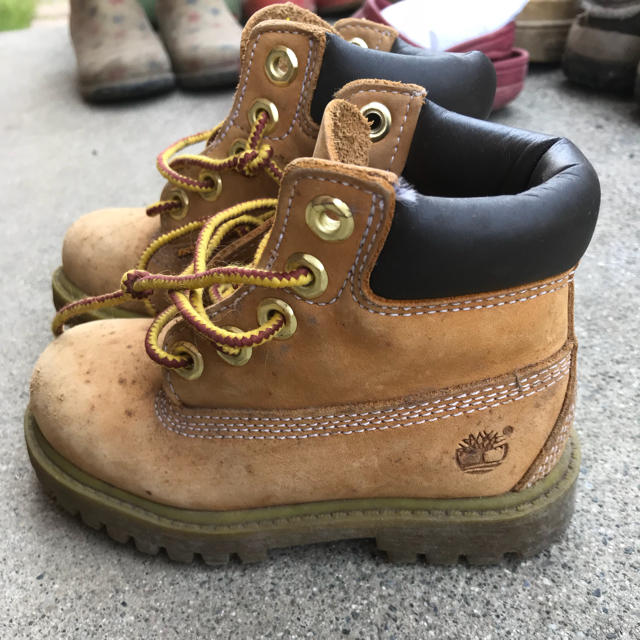 Timberland(ティンバーランド)の 14cm ティンバーランド イエローヌバック kids  キッズ/ベビー/マタニティのキッズ靴/シューズ(15cm~)(その他)の商品写真