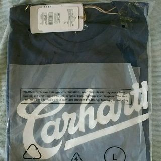 カーハート(carhartt)のcarhartt　ロゴ入り半袖T(Tシャツ/カットソー(半袖/袖なし))