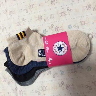 コンバース(CONVERSE)のコンバース★ソックス 4点(ソックス)