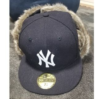 ニューエラー(NEW ERA)の【新品】ニューエラキャップ  ファー付き...♪*゜(キャップ)