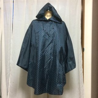 レインコート  新品  紺色  値下げです。(その他)