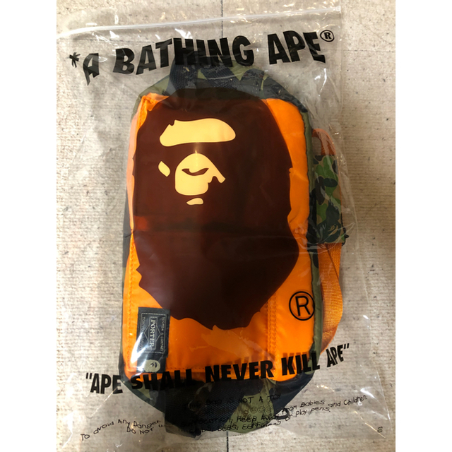 A BATHING APE(アベイシングエイプ)のA BATHING APE®×PORTER メンズのバッグ(ボディーバッグ)の商品写真
