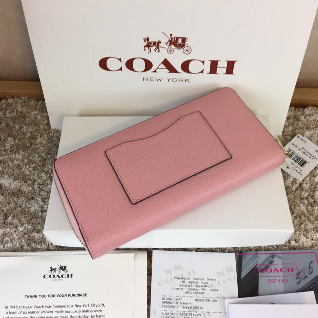 COACH(コーチ)のコーチCOACH 長財布 新品 箱、ショッパー付き✨即日発送 レディースのファッション小物(財布)の商品写真