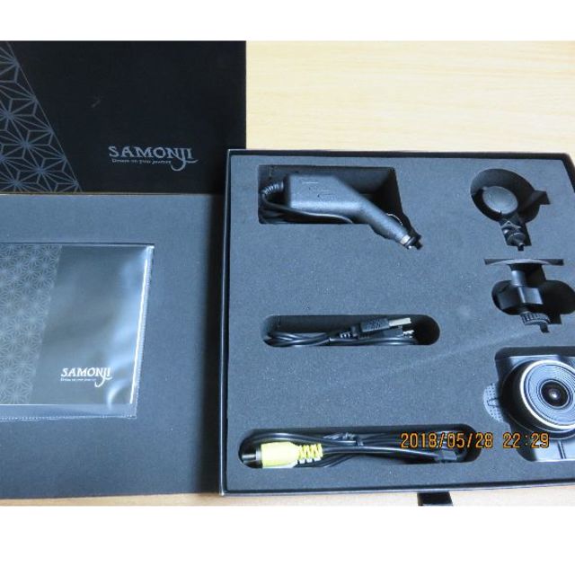 ドライブレコーダー SAMONJI ドラレコ 300万画素  自動車/バイクの自動車(セキュリティ)の商品写真