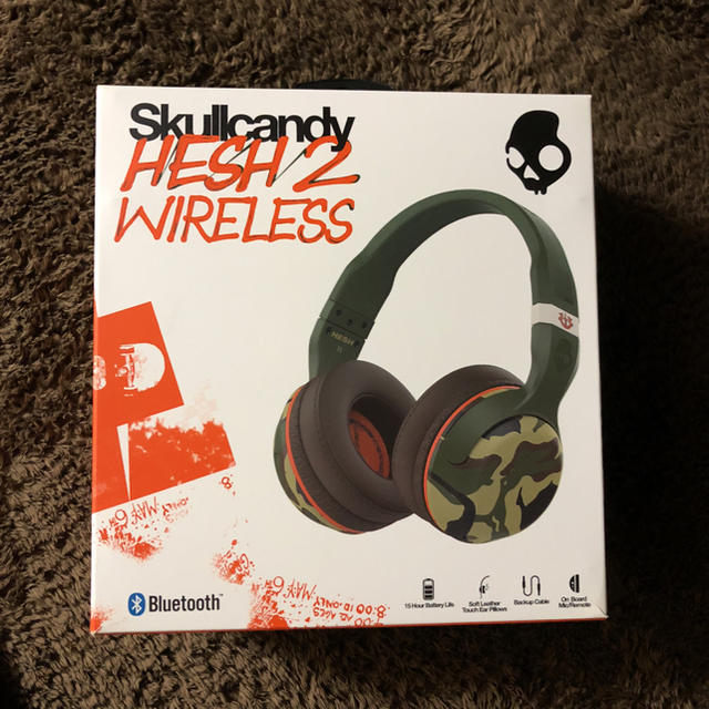 Skullcandy(スカルキャンディ)のスカルキャンディ HESH2 wirelessヘッドホン スマホ/家電/カメラのオーディオ機器(ヘッドフォン/イヤフォン)の商品写真