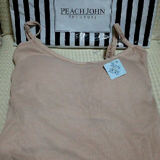 ピーチジョン(PEACH JOHN)のピーチ・ジョン peach john ブラ付き キャミ カップ付き キャミソール(キャミソール)