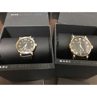 マークバイマークジェイコブス(MARC BY MARC JACOBS)の値下げ！プレゼントに！ 新品 MARC BY MARCJACOBS ペアウォッチ(腕時計)