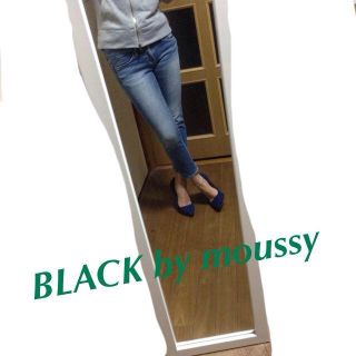 ブラックバイマウジー(BLACK by moussy)の8分丈スリムストレート1/5まで取置(デニム/ジーンズ)