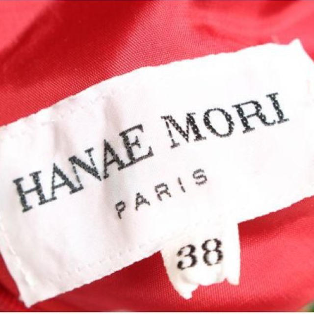 HANAE MORI(ハナエモリ)のハナエモリ 襟付きベロア  ワンピース  レディースのワンピース(ひざ丈ワンピース)の商品写真