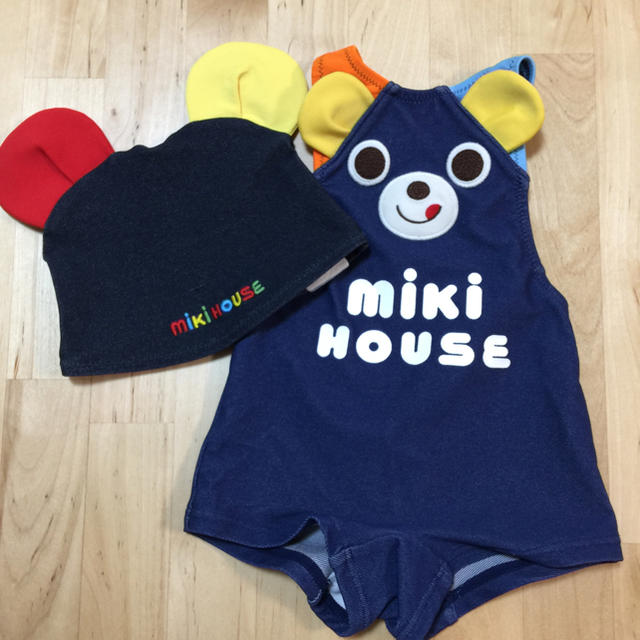 mikihouse(ミキハウス)の＊＊お値下げ＊＊ ミキハウス 水着セット70  キッズ/ベビー/マタニティのベビー服(~85cm)(水着)の商品写真