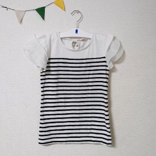 エムピーエス(MPS)のMPS☆袖フリルカットソー140(Tシャツ/カットソー)