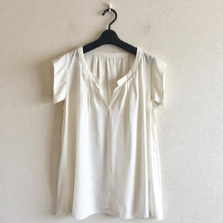 ロペ(ROPE’)のロペ♡デザインプルオーバーシャツ♡大きいサイズ(シャツ/ブラウス(半袖/袖なし))