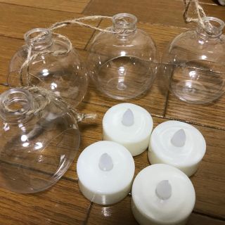 LEDキャンドル 電池付き(キャンドル)