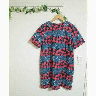 マリメッコ(marimekko)のmarimekko ワンピース(ひざ丈ワンピース)