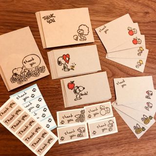 Snoopy スヌーピー メッセージカード の通販 ラクマ