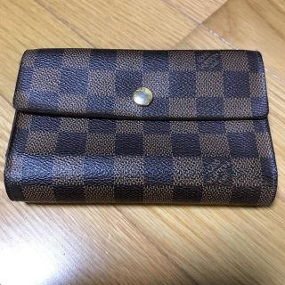 ルイヴィトン(LOUIS VUITTON)のLOUIS VUITTON ダミエ  イニシャル入り(財布)