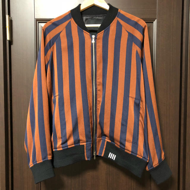 SHAREEF - 【美品】kirov stripe blouson ストライプブルゾン キロフの