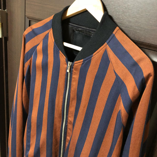 SHAREEF - 【美品】kirov stripe blouson ストライプブルゾン キロフの