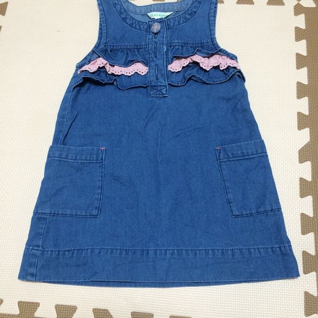 3can4on(サンカンシオン)の3can4on ワンピース110 キッズ/ベビー/マタニティのキッズ服女の子用(90cm~)(ワンピース)の商品写真