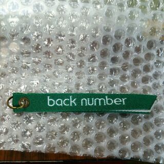 バックナンバー(BACK NUMBER)のback number 会員証 緑(ミュージシャン)