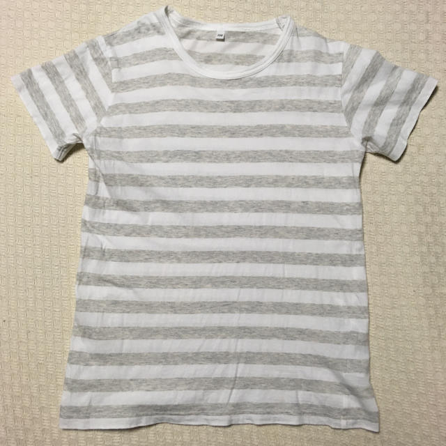 MUJI (無印良品)(ムジルシリョウヒン)の無印良品 ボーダーtシャツ♪ レディースのトップス(Tシャツ(半袖/袖なし))の商品写真