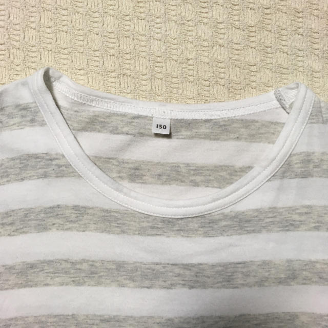 MUJI (無印良品)(ムジルシリョウヒン)の無印良品 ボーダーtシャツ♪ レディースのトップス(Tシャツ(半袖/袖なし))の商品写真