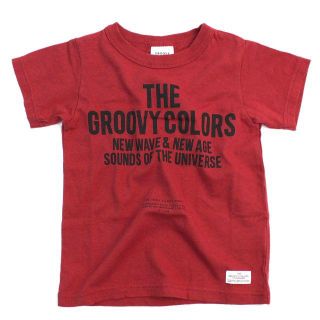 グルービーカラーズ(Groovy Colors)のグルーヴィーカラーズ　テンジク　GROOVY　COLORS　TEE　130(Tシャツ/カットソー)