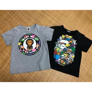 アベイシングエイプ(A BATHING APE)のAPE Tシャツ 100(Tシャツ/カットソー)