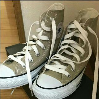 コンバース(CONVERSE)の★コンバース　ベージュ23cm★(スニーカー)