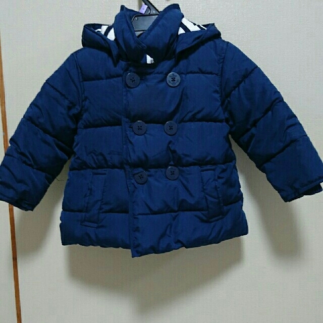 babyGAP(ベビーギャップ)の♪みお様専用です♪マリン調 ダウン 90 キッズ/ベビー/マタニティのキッズ服女の子用(90cm~)(ジャケット/上着)の商品写真