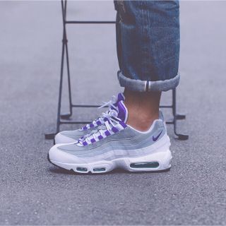 ナイキ(NIKE)の新品 air max 95 grape 28cm エアマックス 95 グレープ(スニーカー)