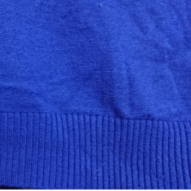 a.v.v(アーヴェヴェ)のa.v.v紫長袖ニットＬ 40 レディースのトップス(ニット/セーター)の商品写真
