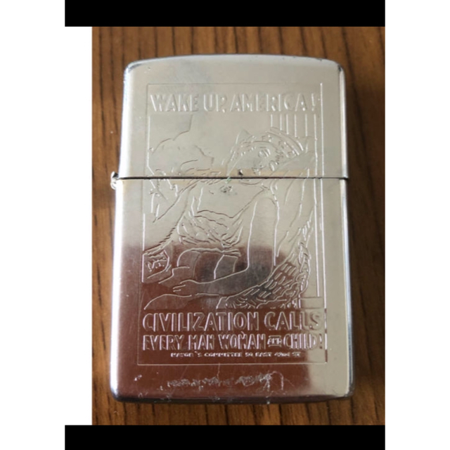 ZIPPO(ジッポー)の9様専用♡♡千183 ZIPPO ジッポー 厚1710 中古品 メンズのファッション小物(タバコグッズ)の商品写真