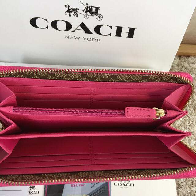 COACH(コーチ)のコーチCOACH 長財布 新品 箱、ショッパー付き✨即日発送 レディースのファッション小物(財布)の商品写真