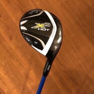 キャロウェイ(Callaway)のx2 HOT pro 3w 15度   ツアーAD BB-7s(クラブ)