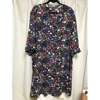 レイカズン(RayCassin)のレイカズン 花柄 シフォン ワンピース(ひざ丈ワンピース)