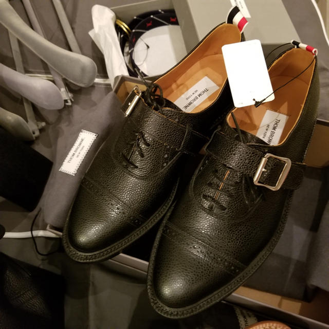 THOM BROWNE(トムブラウン)の新品 Thom Browne Calf Leather トムブラウン シューズ メンズの靴/シューズ(ドレス/ビジネス)の商品写真