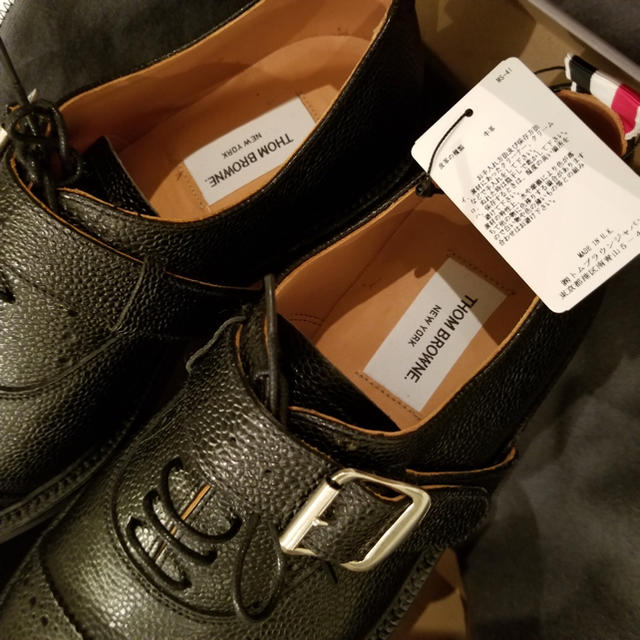 THOM BROWNE(トムブラウン)の新品 Thom Browne Calf Leather トムブラウン シューズ メンズの靴/シューズ(ドレス/ビジネス)の商品写真