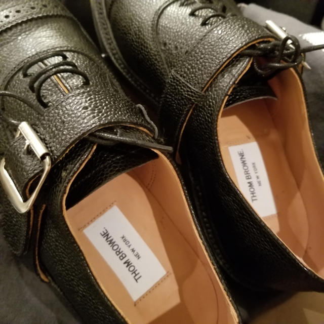 THOM BROWNE(トムブラウン)の新品 Thom Browne Calf Leather トムブラウン シューズ メンズの靴/シューズ(ドレス/ビジネス)の商品写真