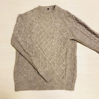 Muji 無印良品 無印良品 ケーブルニットセーター ベージュ L 厚手 ウール100 の通販 By Maxamyamaha S Shop ムジルシリョウヒンならラクマ