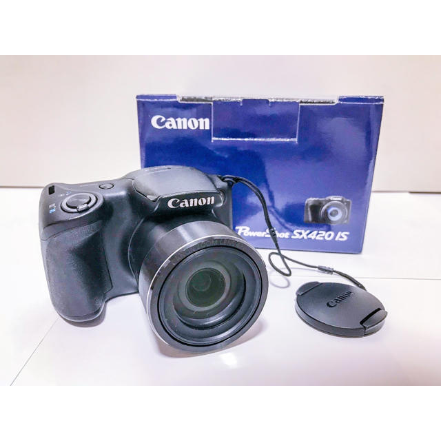 ほぼ新品◎Canon コンパクトデジタルカメラ PowerShotSX420IS